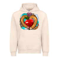 Sandshell teacher heart pen Urban Hoodie - AdoDesignShop