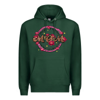 Sports Green strong important mom beautiful worthy loved Premium Hoodie - JahusDesignShop