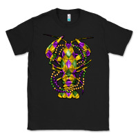 Black mardi gras crawfish Classic Tee - FaDigitalArtStudio