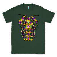 Sports Green mardi gras crawfish Classic Tee - FaDigitalArtStudio