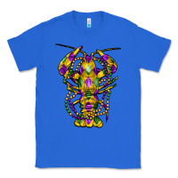 True Royal mardi gras crawfish Classic Tee - FaDigitalArtStudio