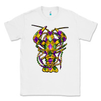 White mardi gras crawfish Classic Tee - FaDigitalArtStudio