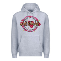 Heather Grey strong important mom beautiful worthy loved Premium Hoodie - JahusDesignShop