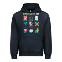 Nurse God Says I Am  Nurse Elements Urban Hoodie | Teevron