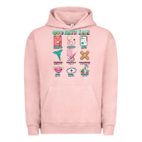 Pigment Salmon nurse god says i am  nurse elements Urban Hoodie - AdoDesignShop