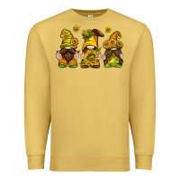 Antique Gold sunflower gnomies Premium Sweatshirt - texasbilliewilder