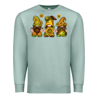 Seafoam sunflower gnomies Premium Sweatshirt - texasbilliewilder