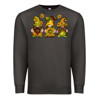 Smoke sunflower gnomies Premium Sweatshirt - texasbilliewilder