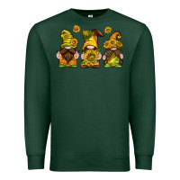Sports Green sunflower gnomies Premium Sweatshirt - texasbilliewilder