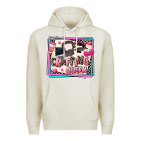 Oatmeal Heather crafting queen Premium Hoodie - AdoDesignShop