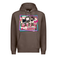 Coffee crafting queen Premium Hoodie - AdoDesignShop