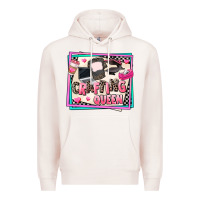 Pale Pink crafting queen Premium Hoodie - AdoDesignShop