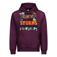Mauve Wine i have survived to may storms to be bothered by ra Urban Hoodie - AdoDesignShop