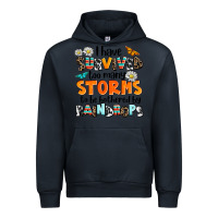 Navy i have survived to may storms to be bothered by ra Urban Hoodie - AdoDesignShop