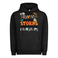 Pigment Black i have survived to may storms to be bothered by ra Urban Hoodie - AdoDesignShop
