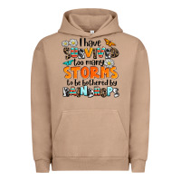 Pigment Burro i have survived to may storms to be bothered by ra Urban Hoodie - AdoDesignShop