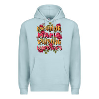 Blue Mist praying mama raising warriors Premium Hoodie - JahusDesignShop