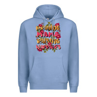 Colony Blue praying mama raising warriors Premium Hoodie - JahusDesignShop