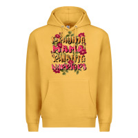 Mustard praying mama raising warriors Premium Hoodie - JahusDesignShop