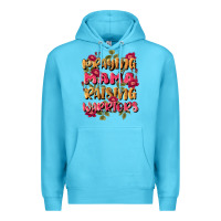 Ocean Blue praying mama raising warriors Premium Hoodie - JahusDesignShop