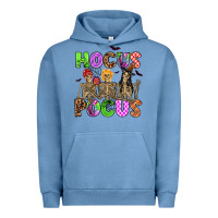 Pigment Pebble Blue hocus pocus skeleton Urban Hoodie - AdoDesignShop