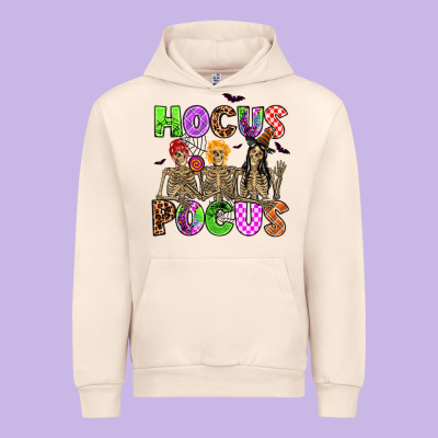 Hocus Pocus Skeleton Urban Hoodie Designed By Adodesignshop