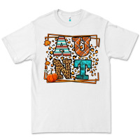 White Autumn Leopard Aunt Premium Tee - LillyAllenDesigns