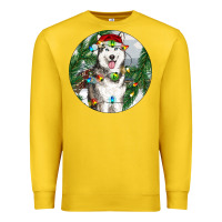 Lemon husky and farm ornament Premium Sweatshirt - RanaPortraitStore