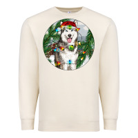 Sandshell husky and farm ornament Premium Sweatshirt - RanaPortraitStore