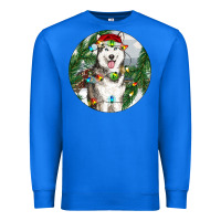 True Royal husky and farm ornament Premium Sweatshirt - RanaPortraitStore