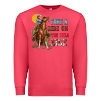 Cardinal take a ride on the wild side with rodeo Premium Sweatshirt - texasbilliewilder