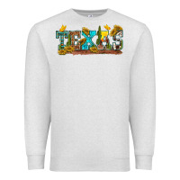 Oatmeal Heather texas Premium Sweatshirt - texasbilliewilder