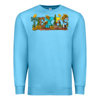 Ocean Blue texas Premium Sweatshirt - texasbilliewilder