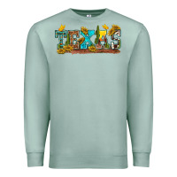 Seafoam texas Premium Sweatshirt - texasbilliewilder