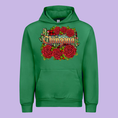 Christmas Chingona Urban Hoodie Designed By Jahusdesignshop