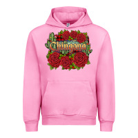 Fuchsia Pink christmas chingona Urban Hoodie - JahusDesignShop