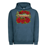 Pigment Midnight Navy christmas chingona Urban Hoodie - JahusDesignShop
