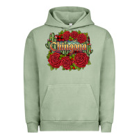 Pigment Oil Green christmas chingona Urban Hoodie - JahusDesignShop