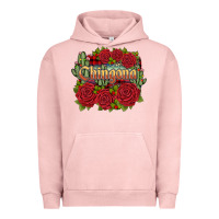 Pigment Salmon christmas chingona Urban Hoodie - JahusDesignShop