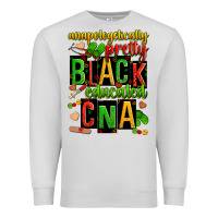 Dove Grey unapologetically pretty black and educated cna zillion Premium Sweatshirt - Zillion Design Studio