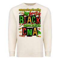 Sandshell unapologetically pretty black and educated cna zillion Premium Sweatshirt - Zillion Design Studio