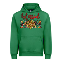 Emerald Christmas blessed mom Urban Hoodie - JahusDesignShop