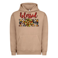 Pigment Burro Christmas blessed mom Urban Hoodie - JahusDesignShop