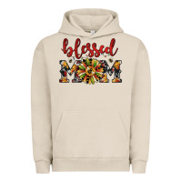 Pigment French Oak Christmas blessed mom Urban Hoodie - JahusDesignShop