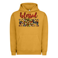 Pigment Peanut Butter Christmas blessed mom Urban Hoodie - JahusDesignShop