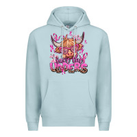 Blue Mist save the udders Premium Hoodie - AdoDesignShop