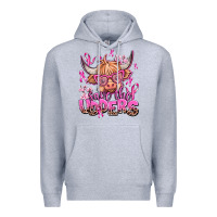 Heather Grey save the udders Premium Hoodie - AdoDesignShop