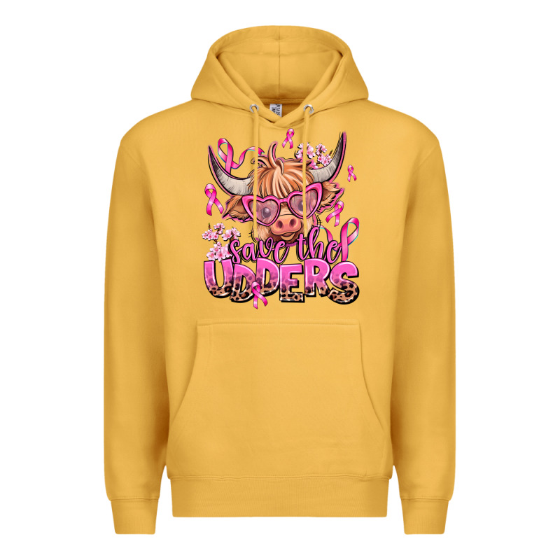 Save The Udders Premium Hoodie by AdoDesignShop | Teevron
