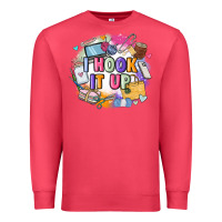 Cardinal i hook it up  sewing Premium Sweatshirt - Zillion Design Studio