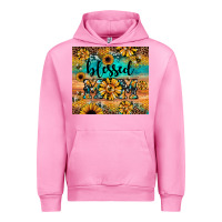 Fuchsia Pink blessed mom Urban Hoodie - JahusDesignShop